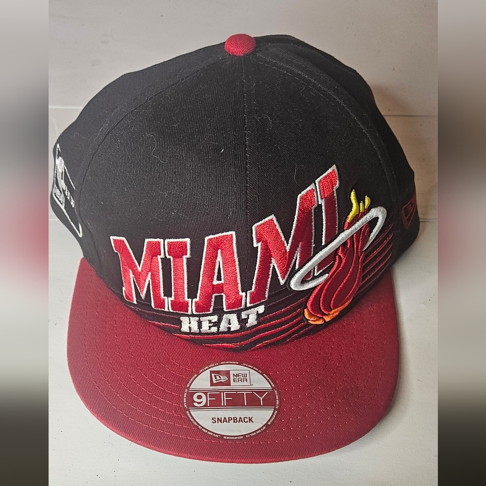 New Era Miami Heat Snapback Hat